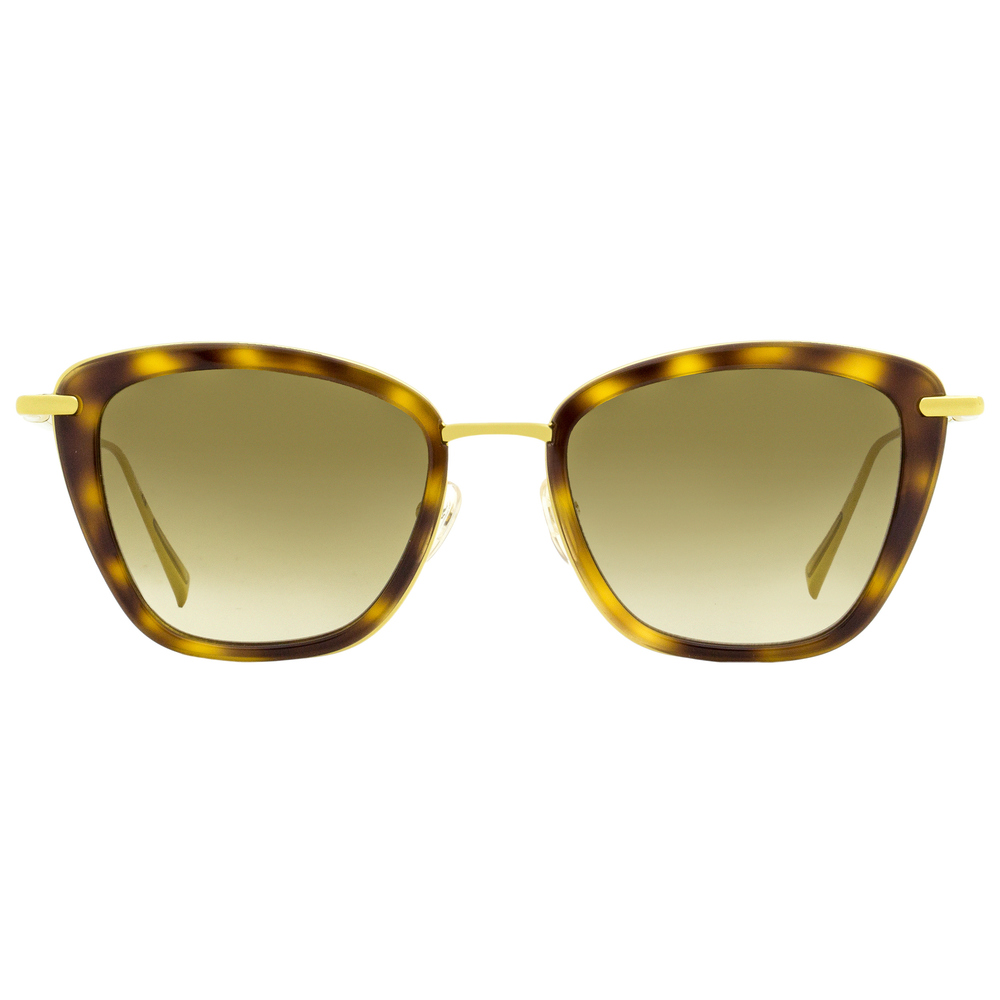 Longchamp Rectangular Sunglasses LO638S 214 Gold/Havana 52mm 638 - Picture 2 of 2